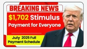 $1,702 Stimulus Payment for Everyone