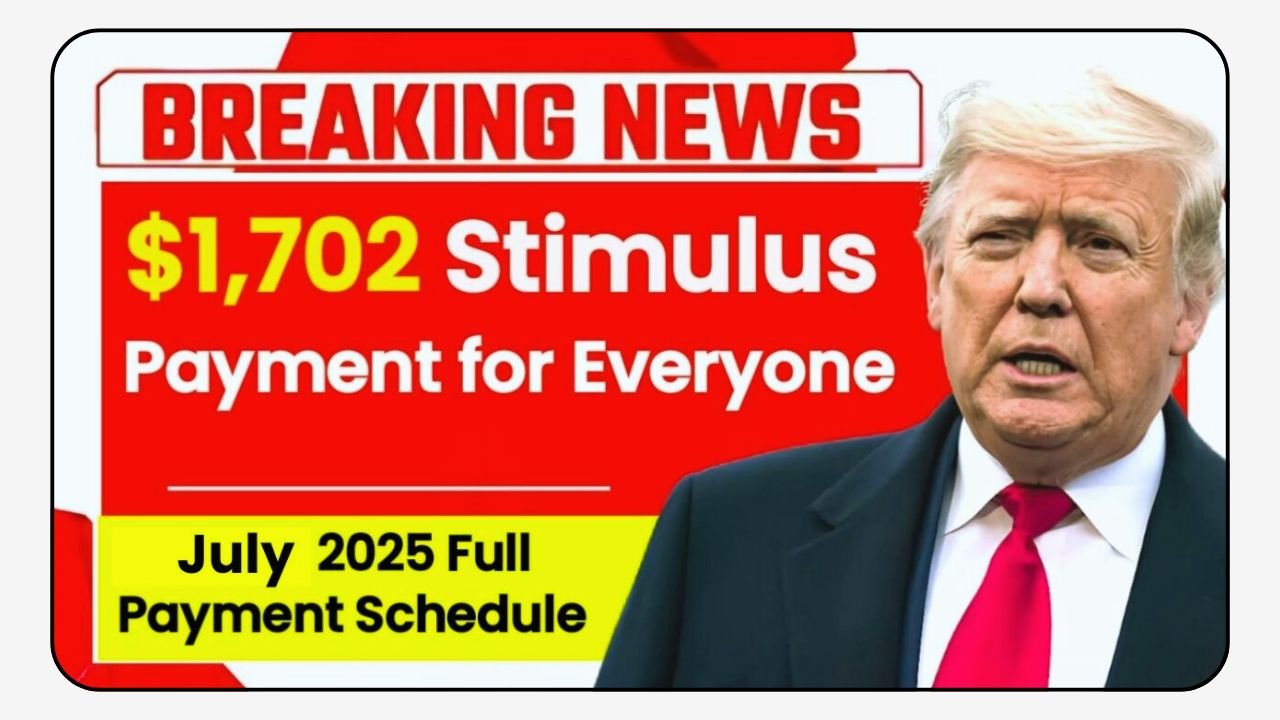 $1,702 Stimulus Payment for Everyone